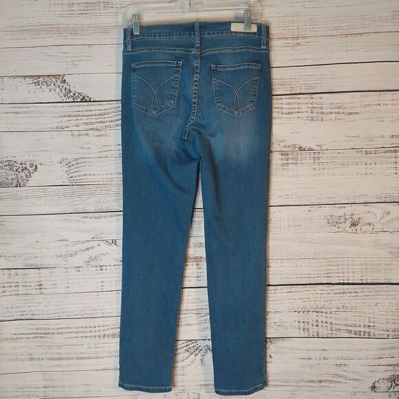 Woman's Calvin Klein High Rise Ultimate Skinny Fit Jeans - Picture 6 of 13